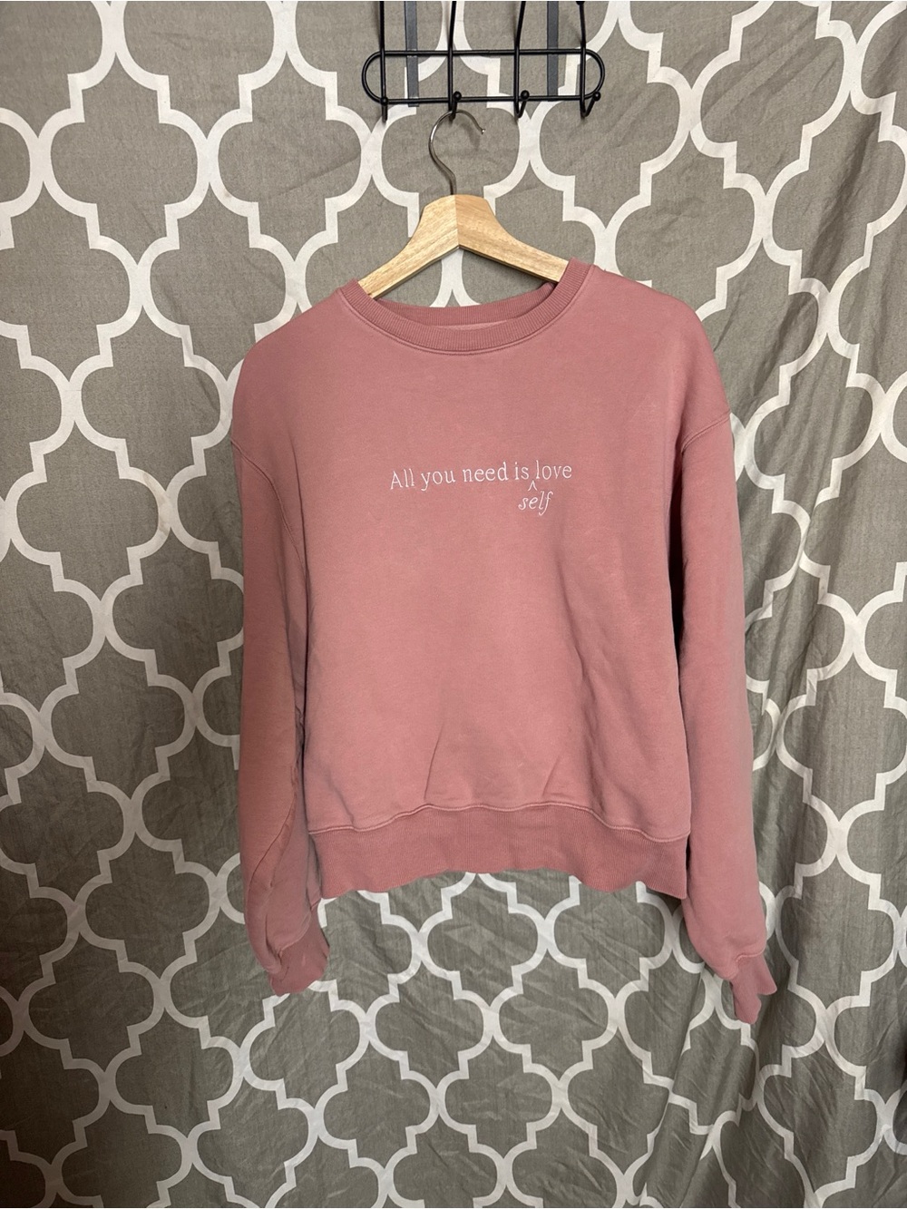 Brunette The Label Graphic Crewneck Sweatshirt – Size L/XL Kids